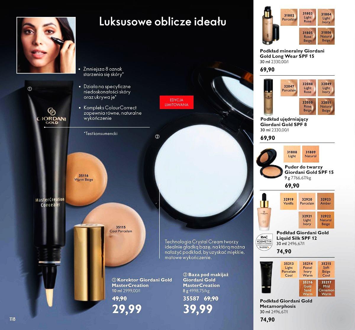 Gazetka promocyjna Oriflame str. 118