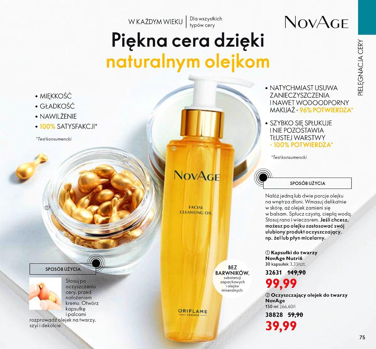 Gazetka promocyjna Oriflame str. 75