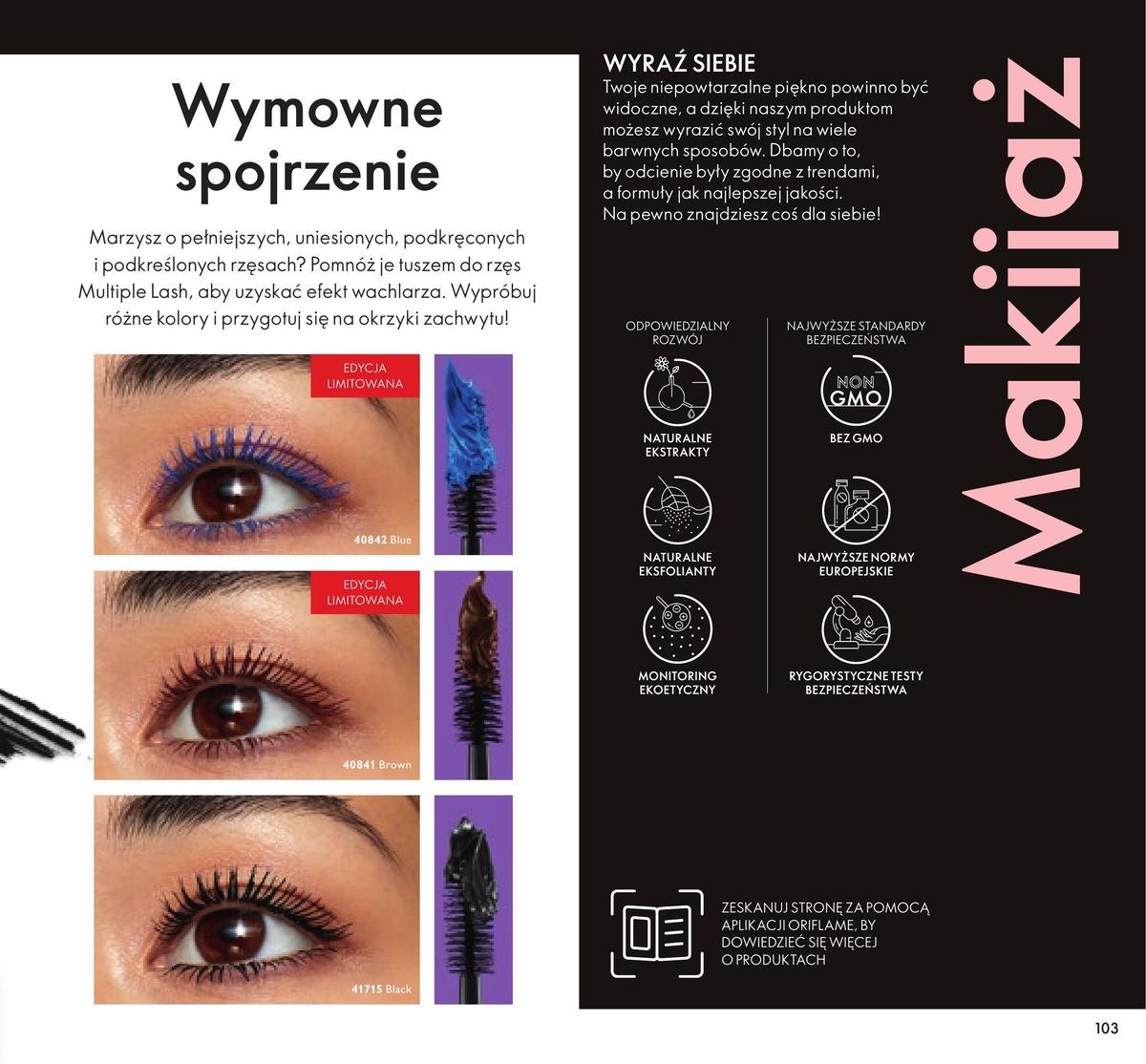 Gazetka promocyjna Oriflame str. 103