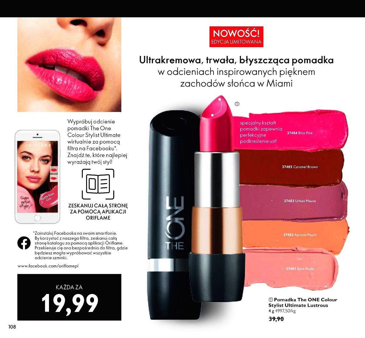 Gazetka promocyjna Oriflame str. 108