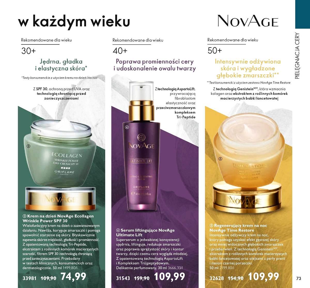 Gazetka promocyjna Oriflame str. 73