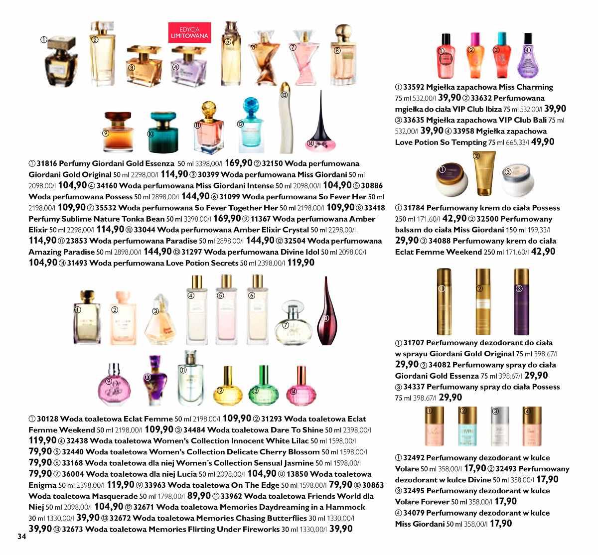 Gazetka promocyjna Oriflame str. 34