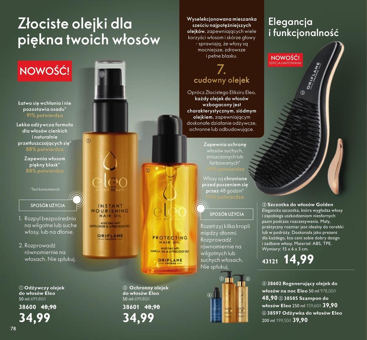 Gazetka promocyjna Oriflame str. 78