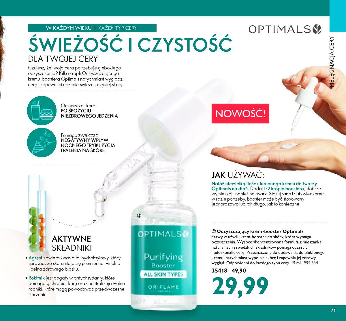 Gazetka promocyjna Oriflame str. 71