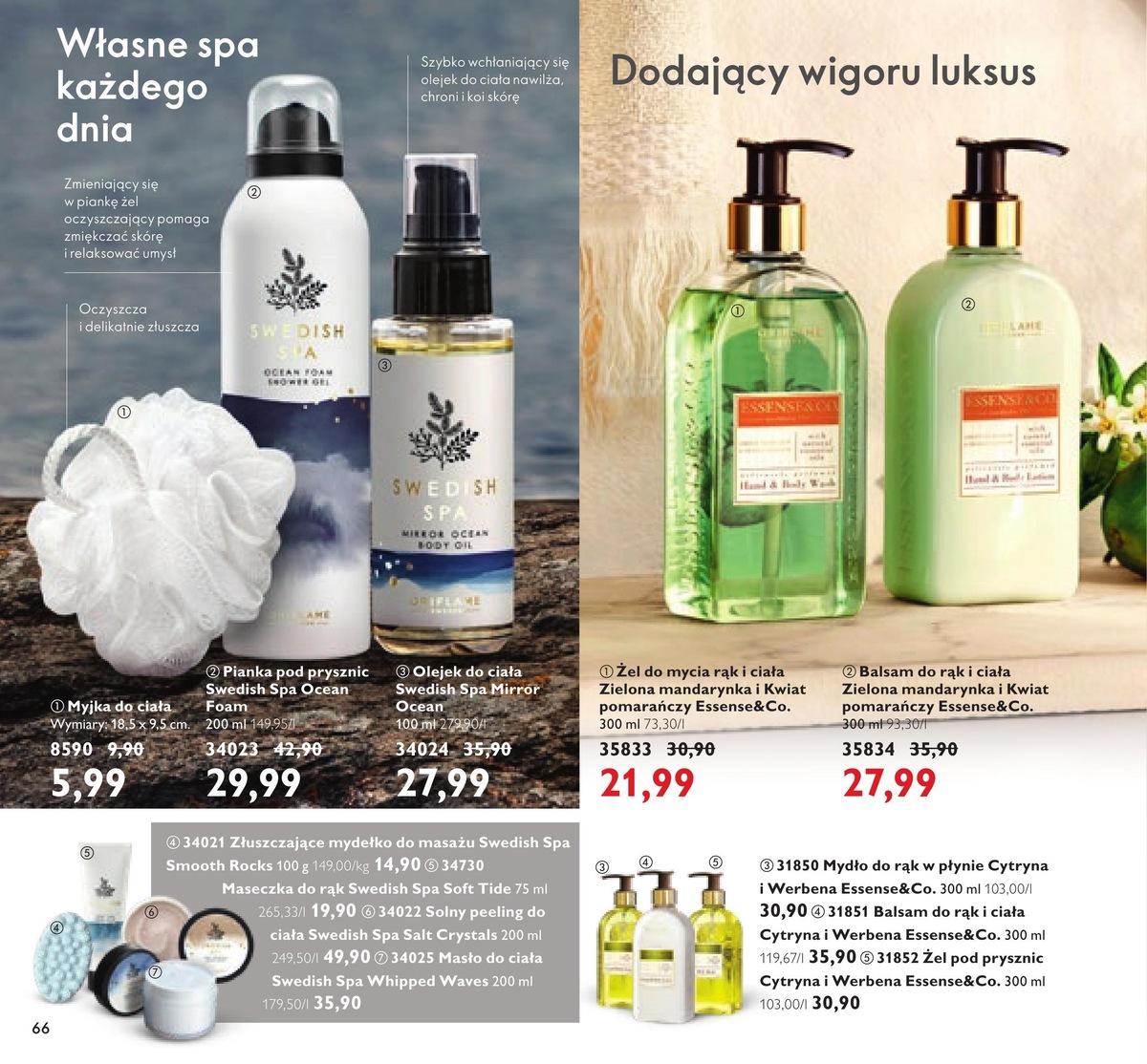 Gazetka promocyjna Oriflame str. 66