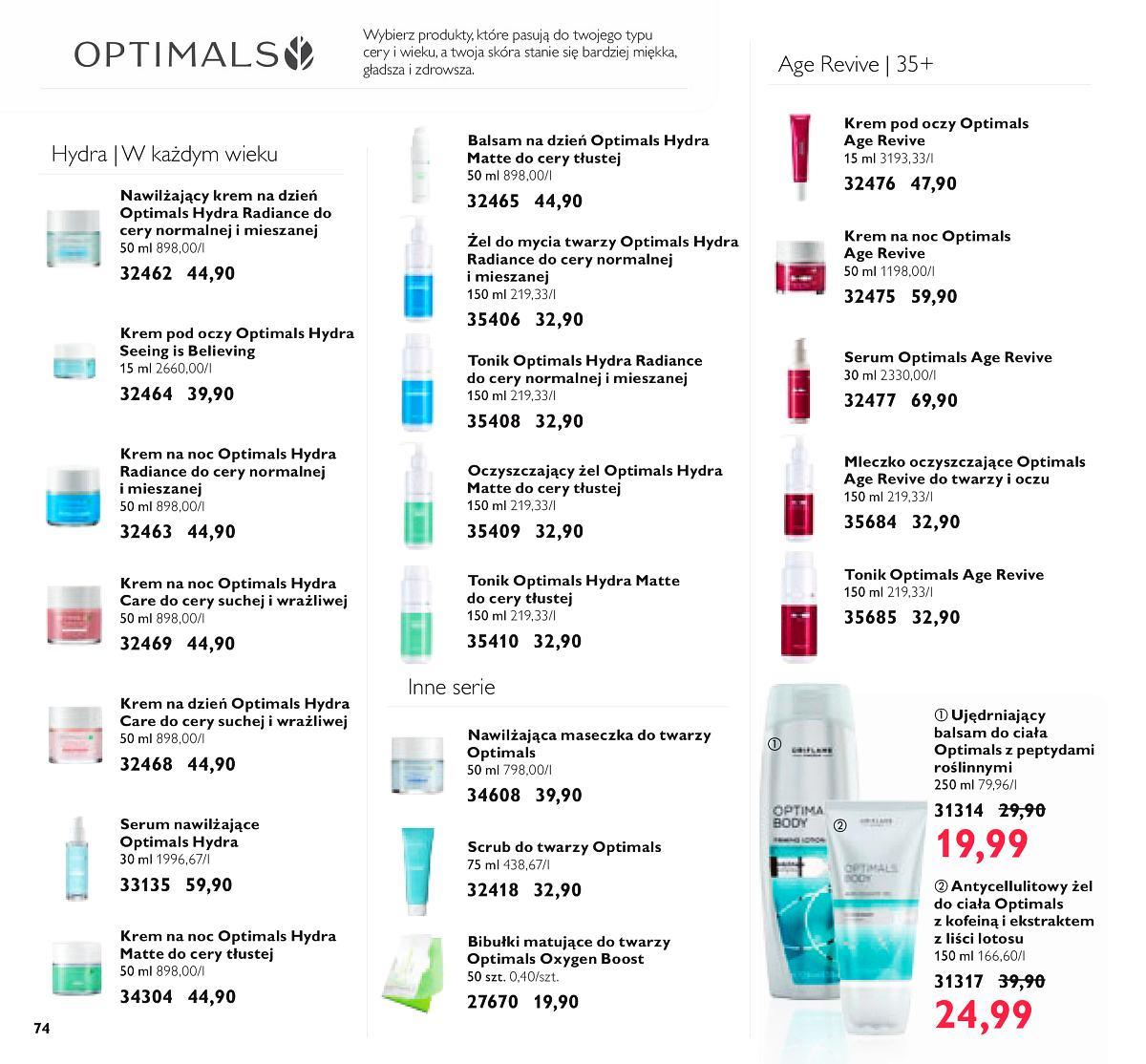 Gazetka promocyjna Oriflame str. 74