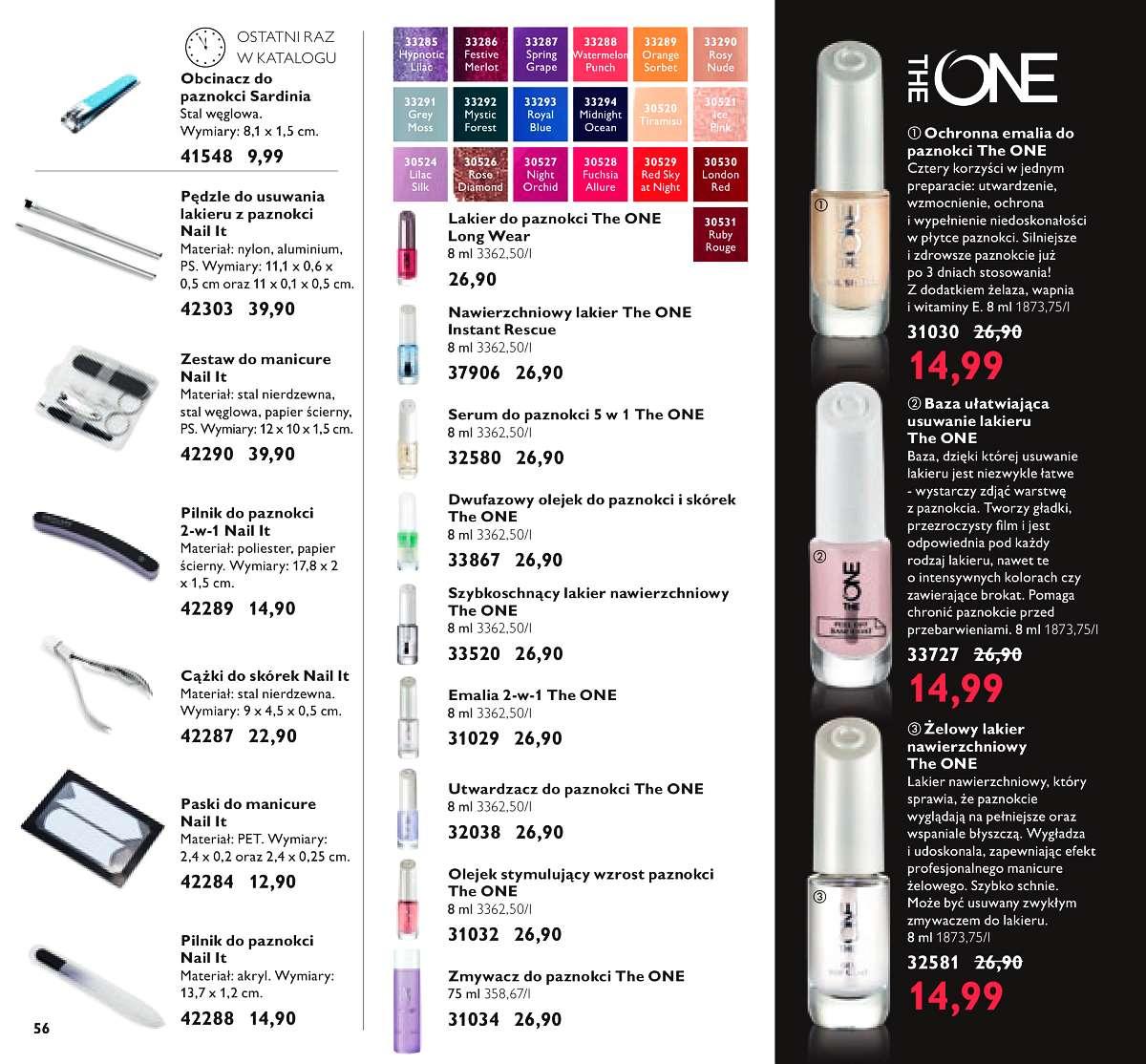 Gazetka promocyjna Oriflame str. 56