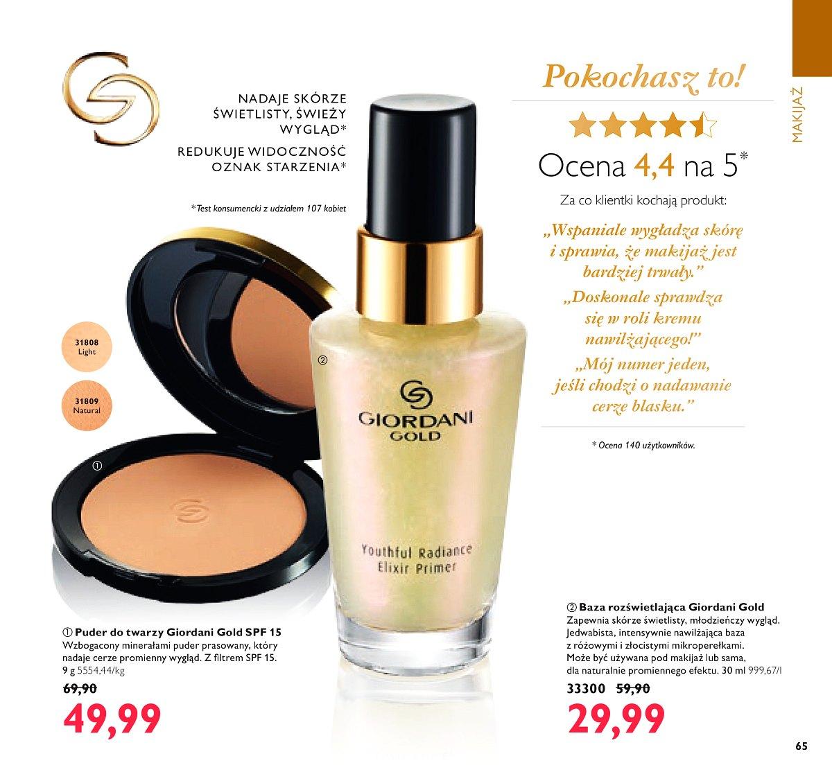 Gazetka promocyjna Oriflame str. 65