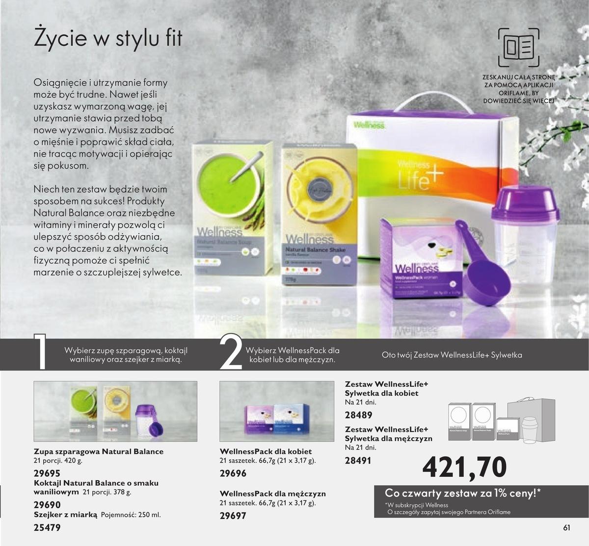 Gazetka promocyjna Oriflame str. 61
