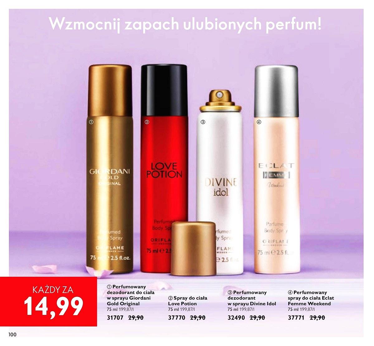 Gazetka promocyjna Oriflame str. 100