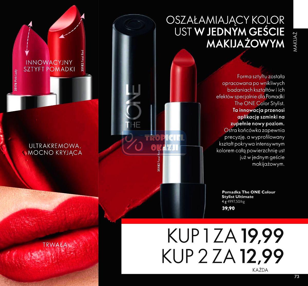 Gazetka promocyjna Oriflame str. 73