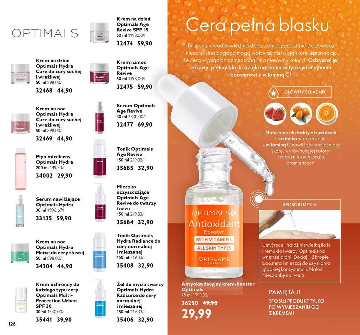 Gazetka promocyjna Oriflame str. 126