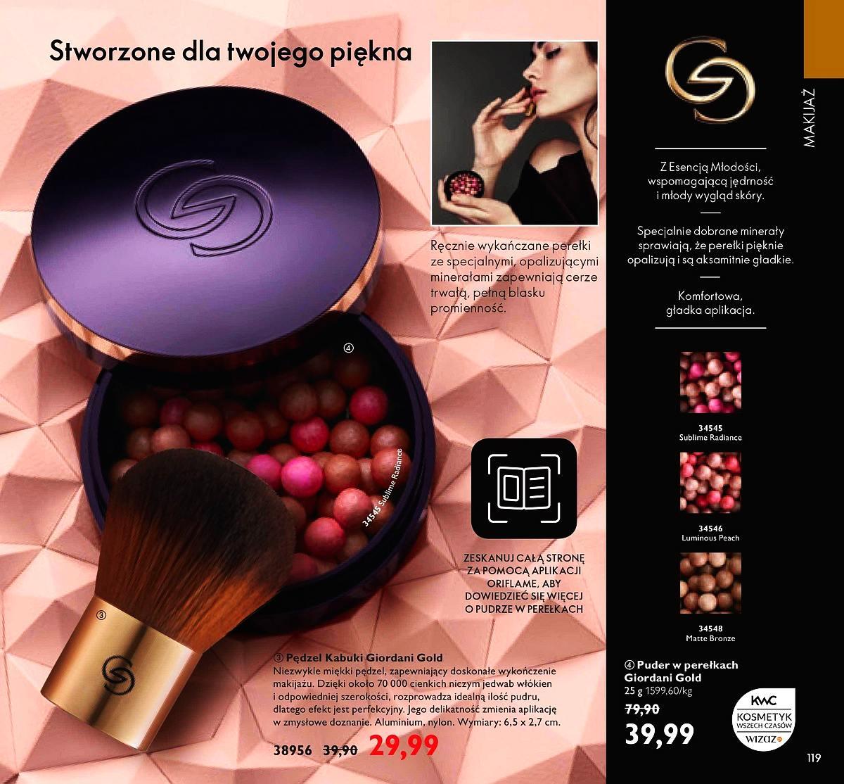 Gazetka promocyjna Oriflame str. 119
