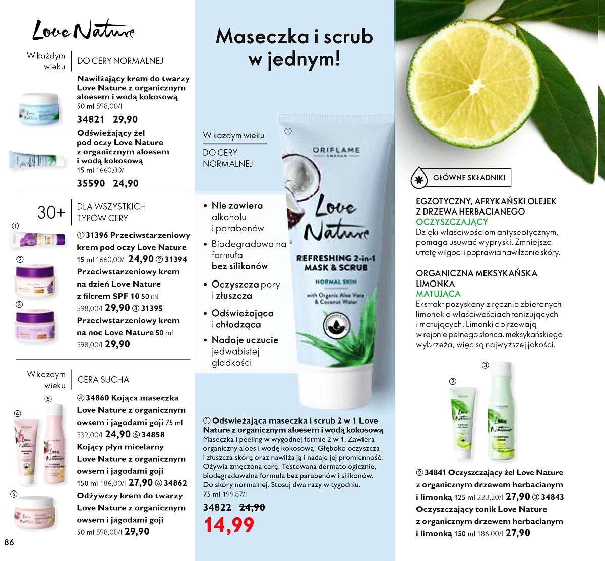 Gazetka promocyjna Oriflame str. 86