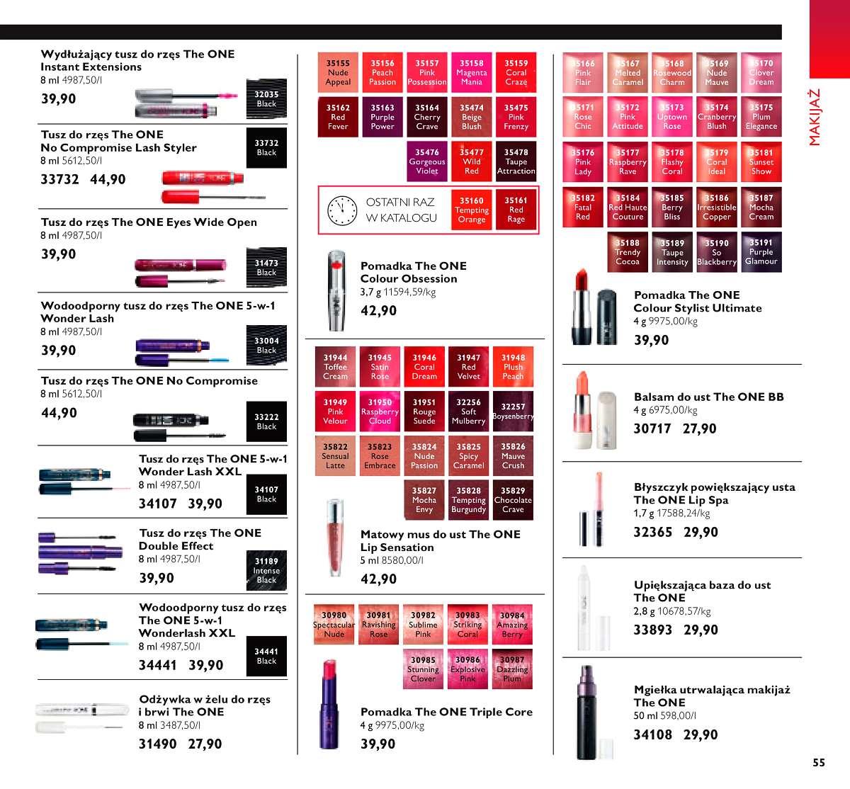 Gazetka promocyjna Oriflame str. 55