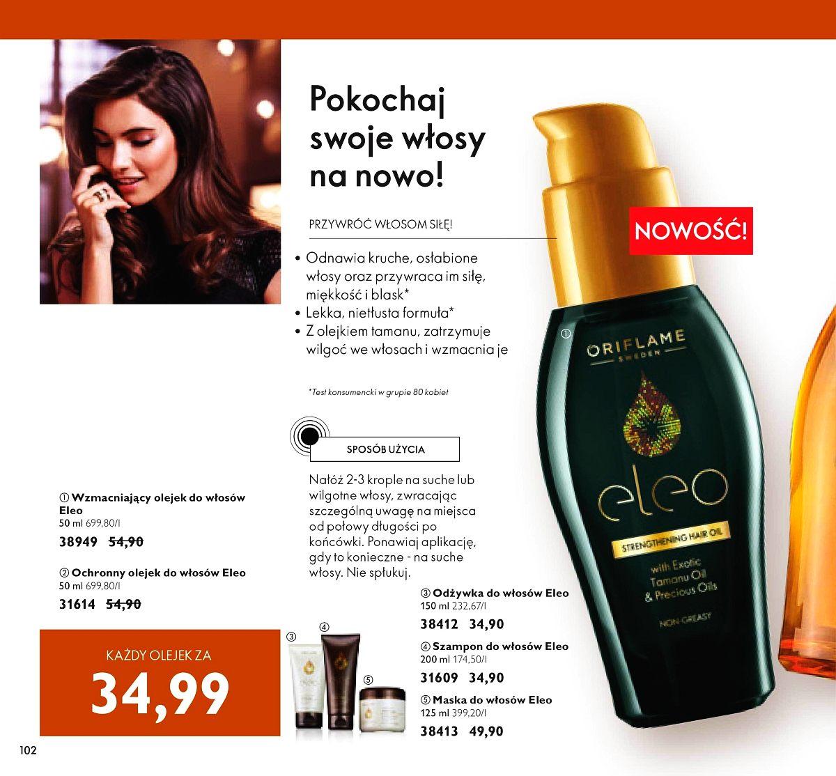 Gazetka promocyjna Oriflame str. 102