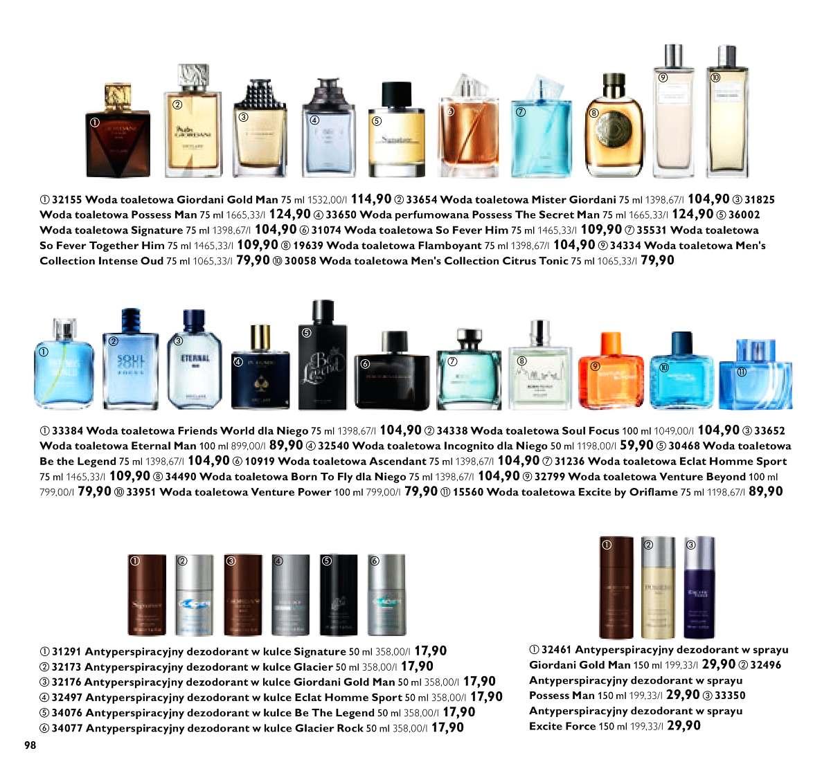 Gazetka promocyjna Oriflame str. 98