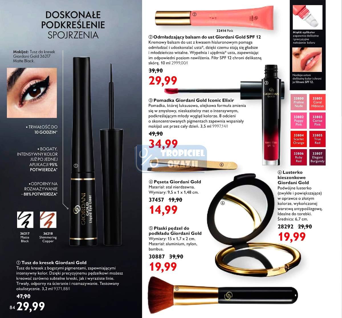 Gazetka promocyjna Oriflame str. 84