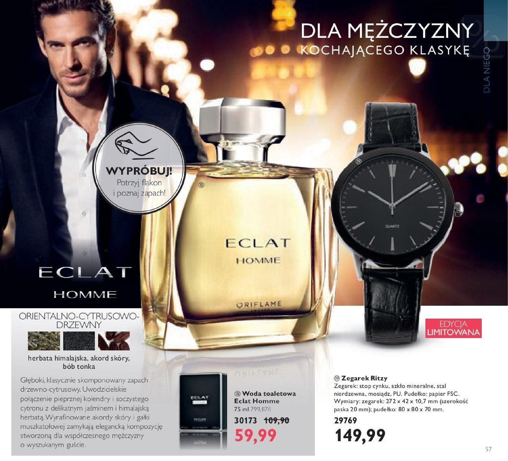 Gazetka promocyjna Oriflame str. 57