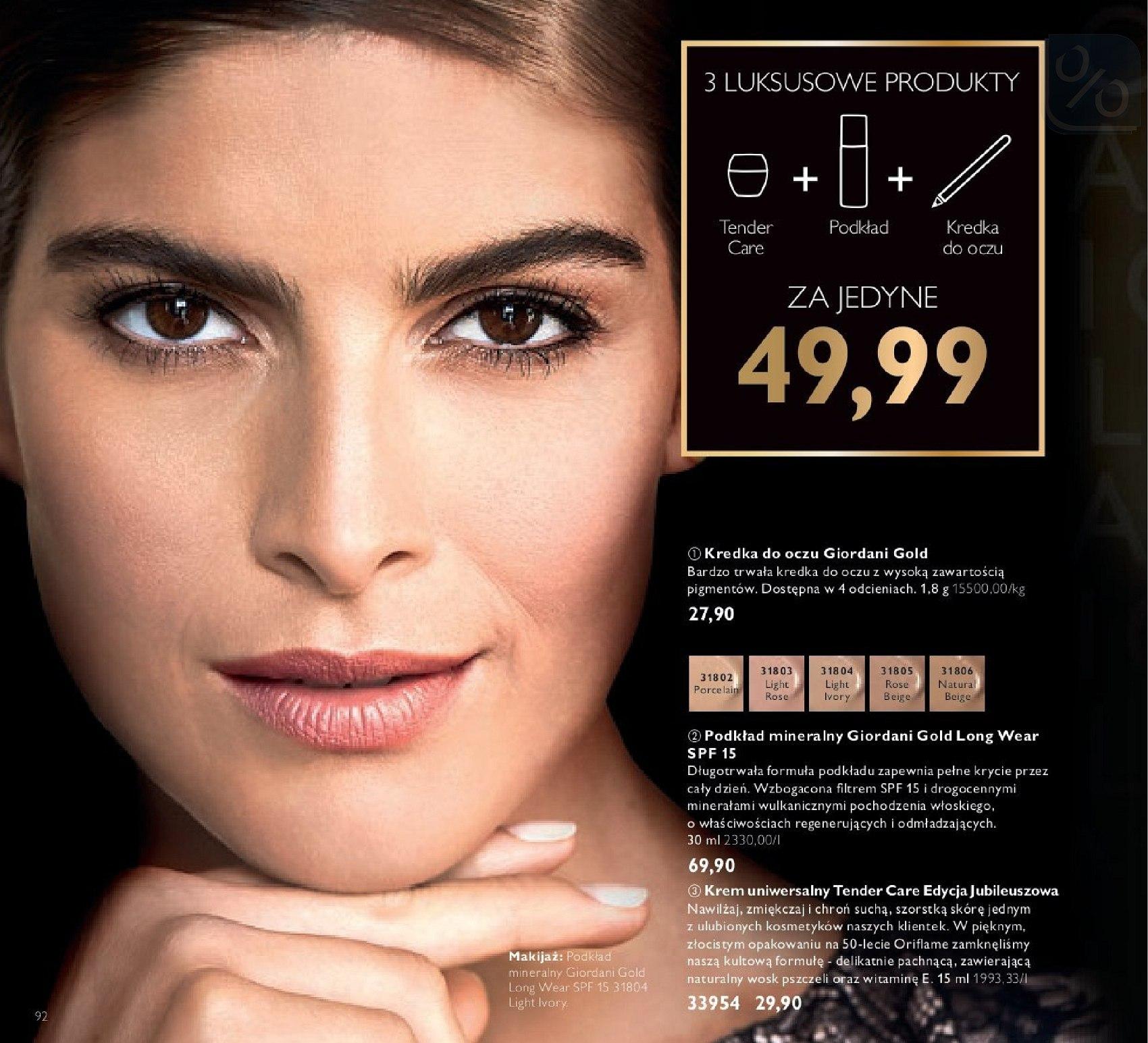 Gazetka promocyjna Oriflame str. 92
