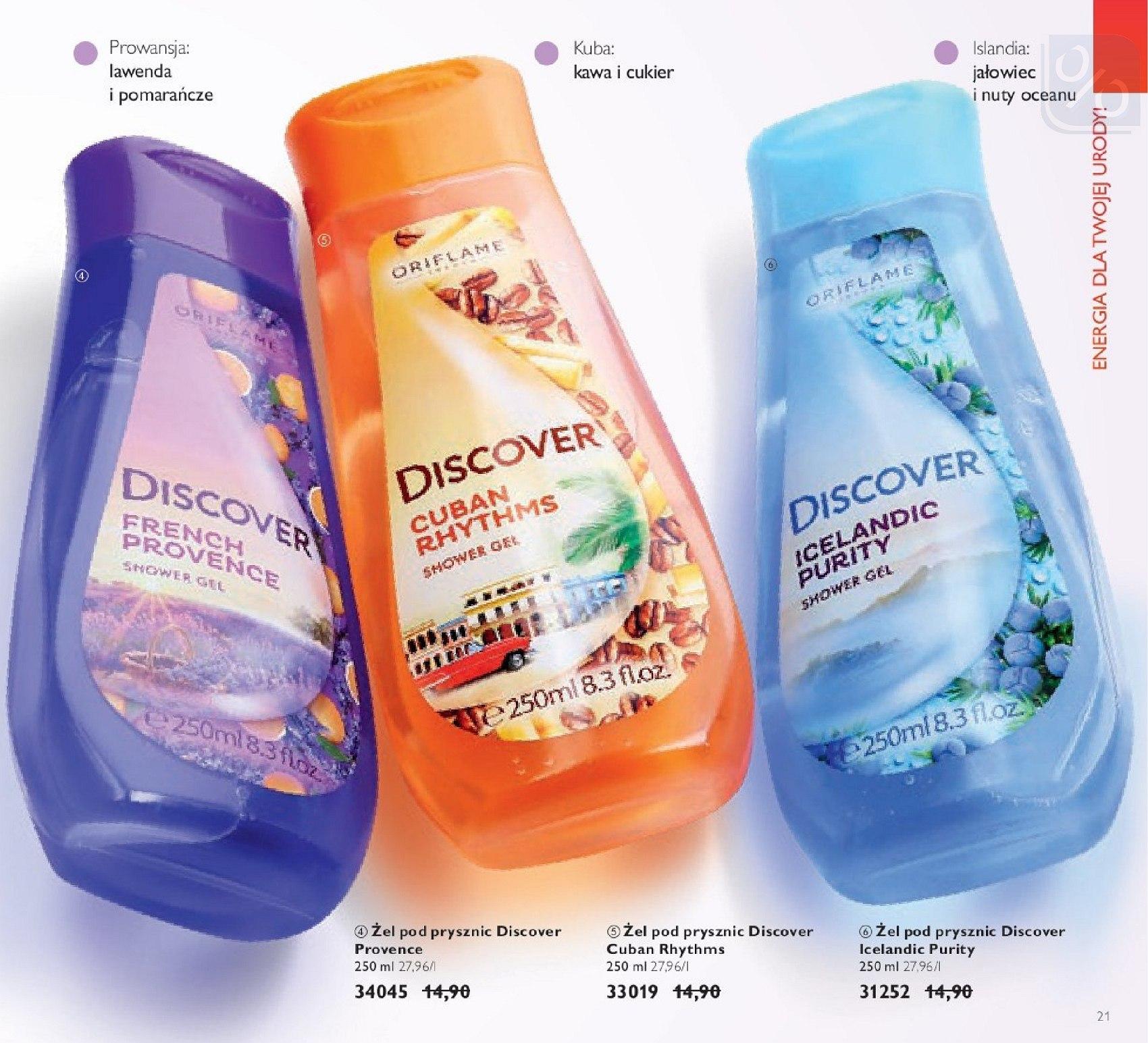 Gazetka promocyjna Oriflame str. 21