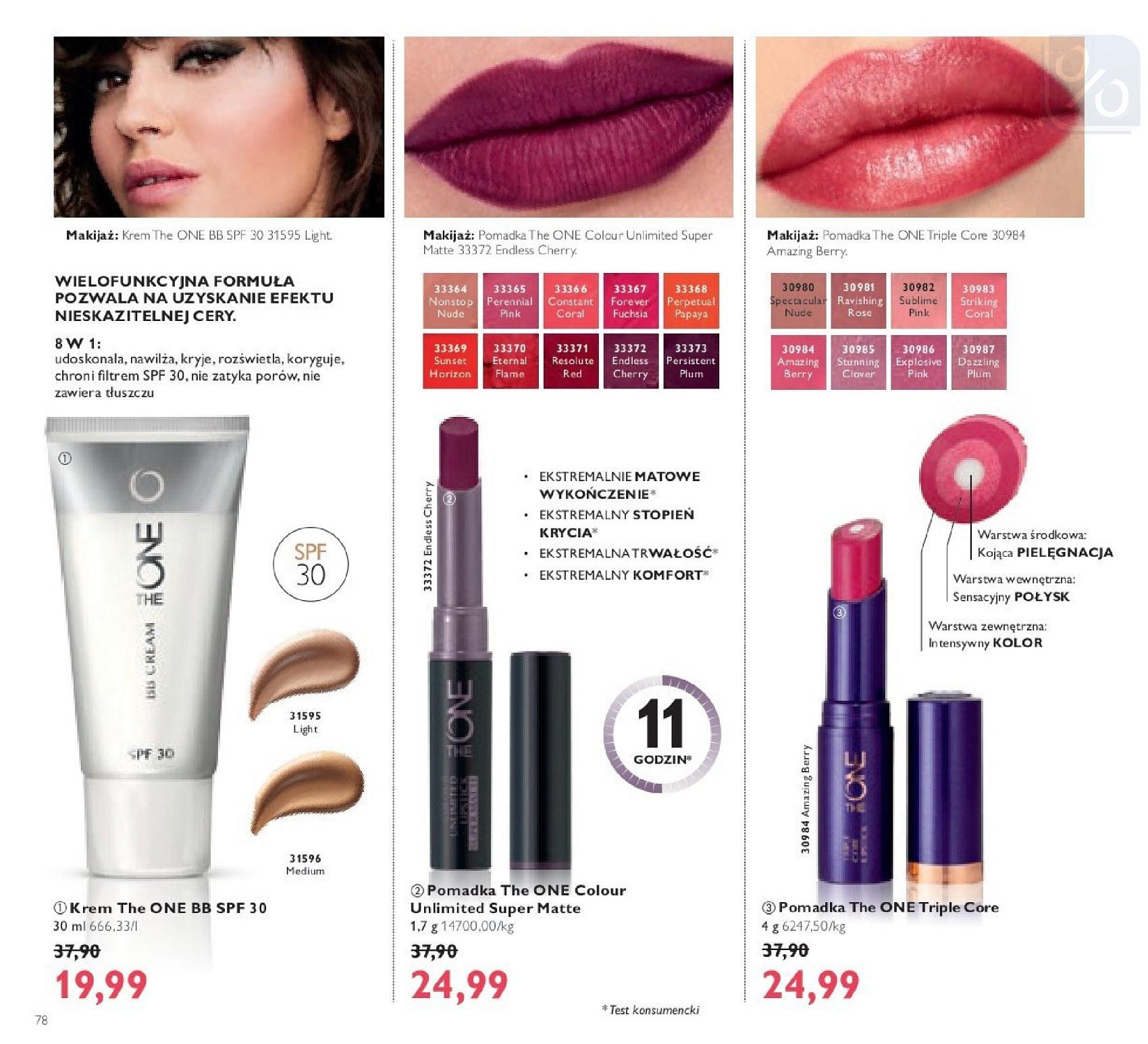 Gazetka promocyjna Oriflame str. 78