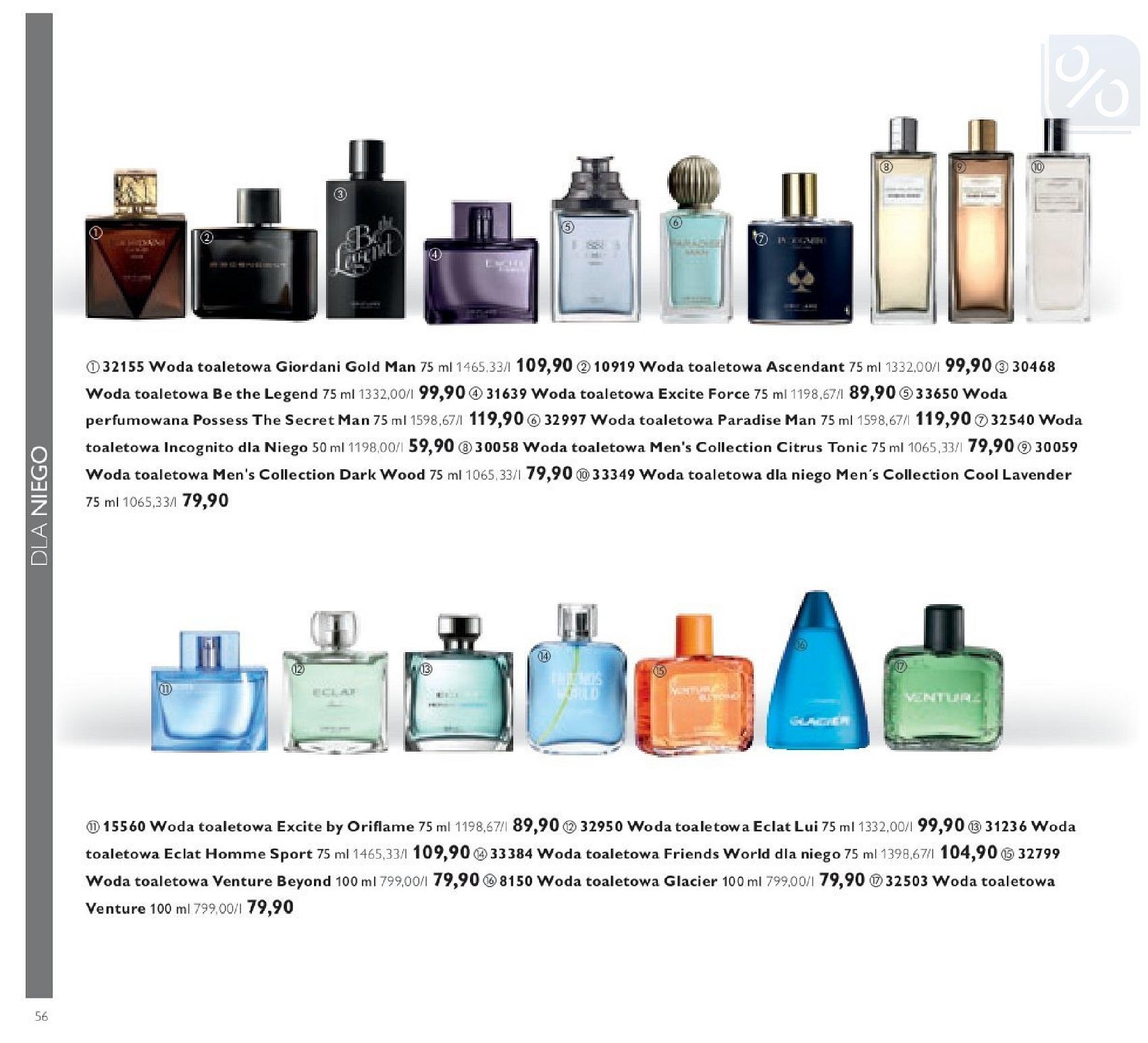 Gazetka promocyjna Oriflame str. 56