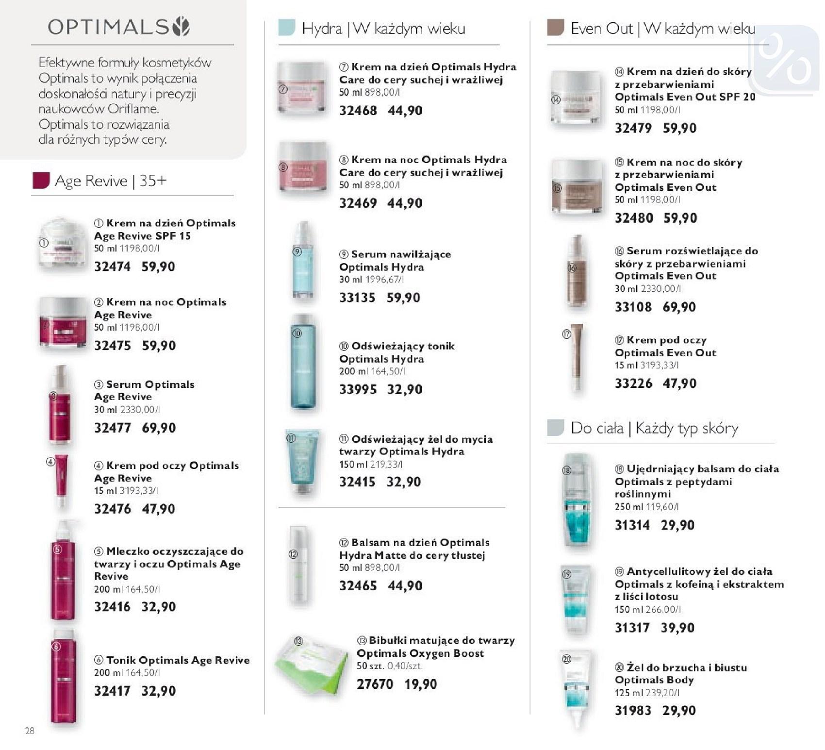 Gazetka promocyjna Oriflame str. 28