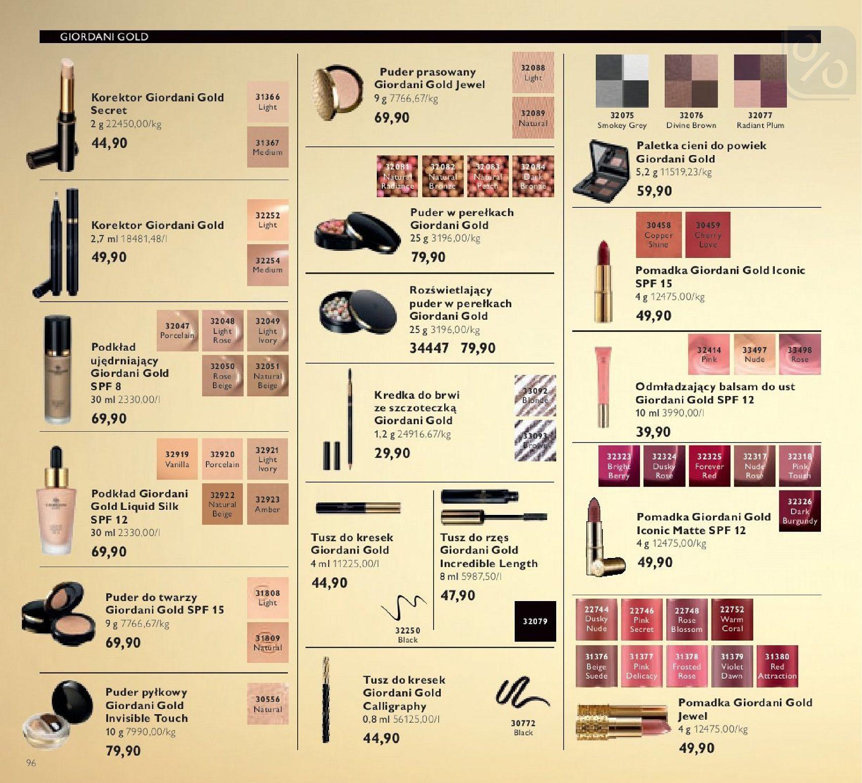 Gazetka promocyjna Oriflame str. 96