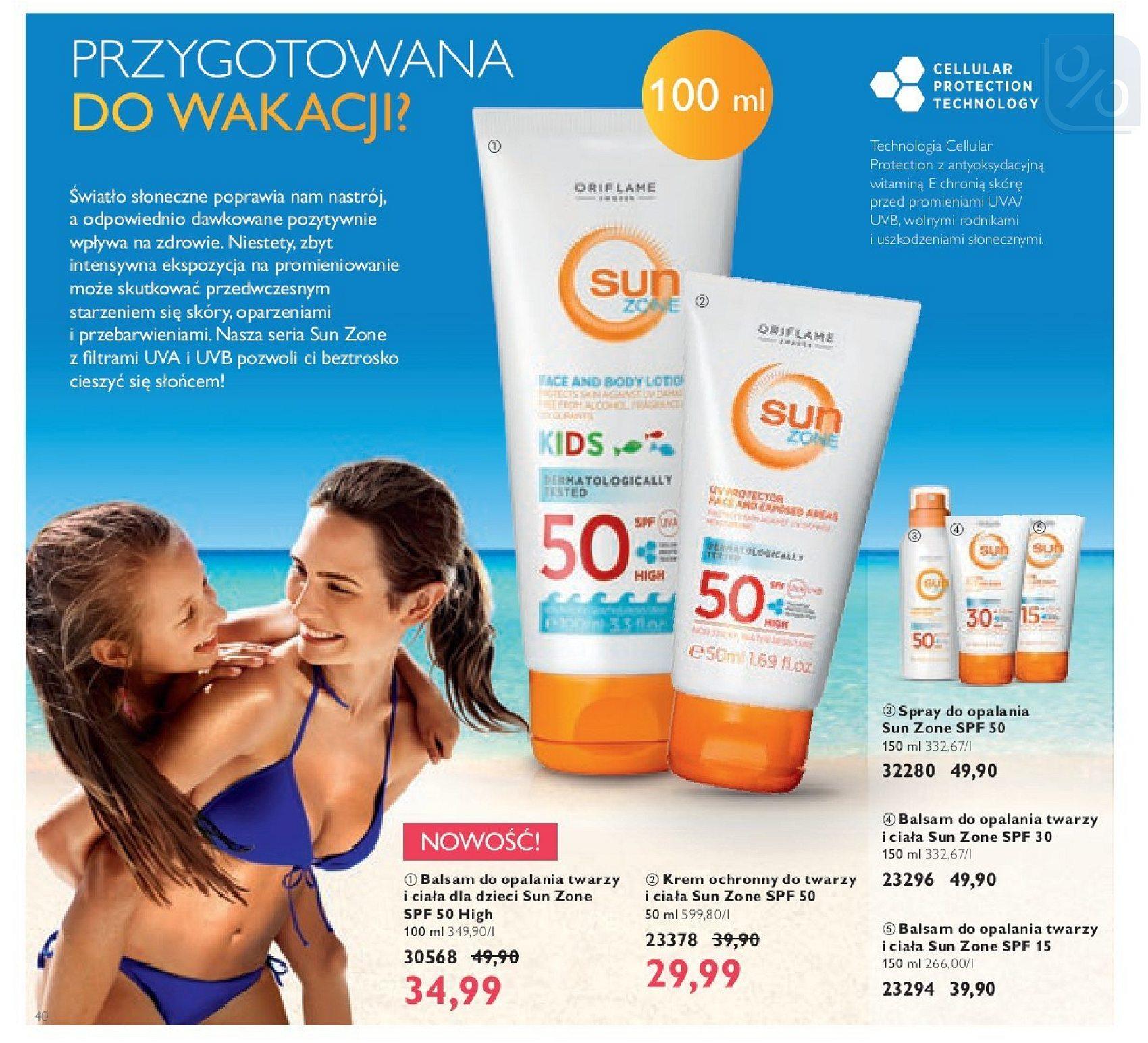 Gazetka promocyjna Oriflame str. 40