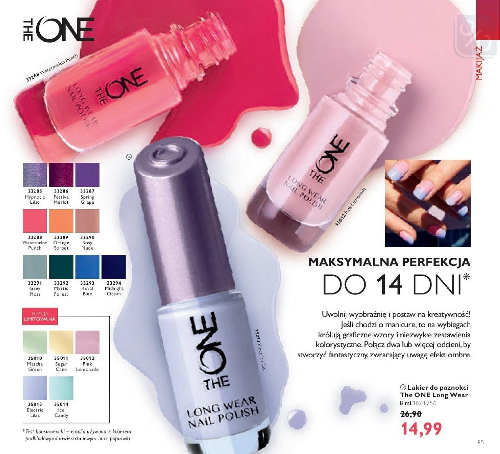 Gazetka promocyjna Oriflame str. 85