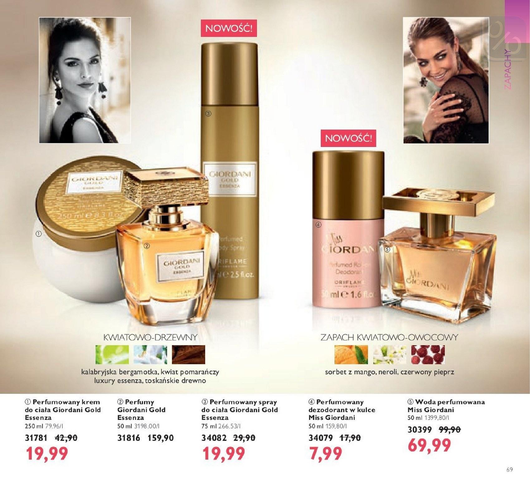 Gazetka promocyjna Oriflame str. 69