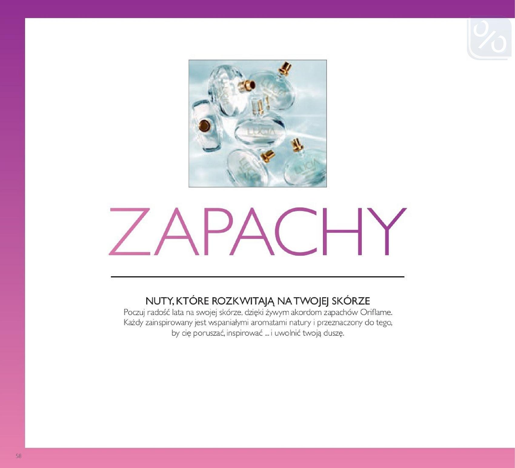 Gazetka promocyjna Oriflame str. 58