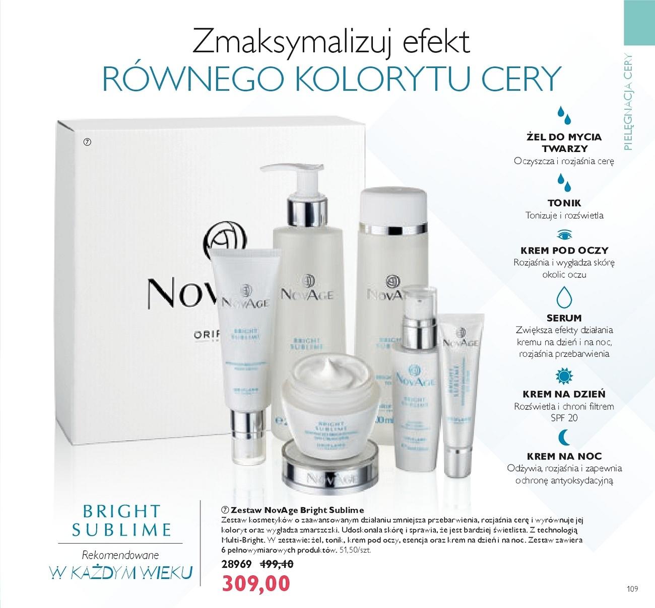 Gazetka promocyjna Oriflame str. 109
