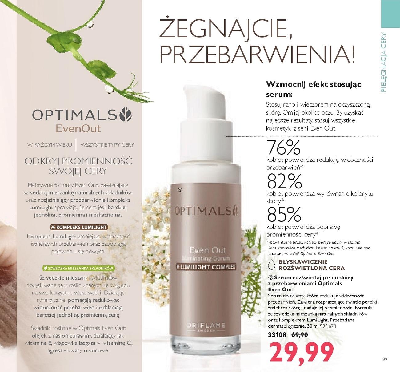 Gazetka promocyjna Oriflame str. 99