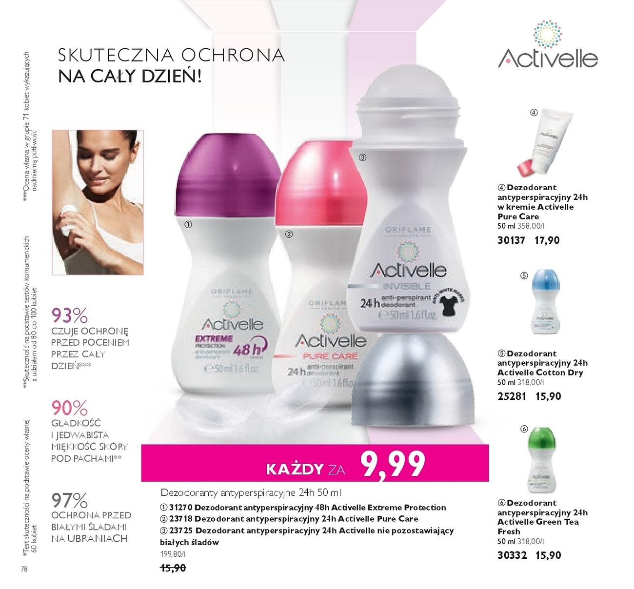 Gazetka promocyjna Oriflame str. 78