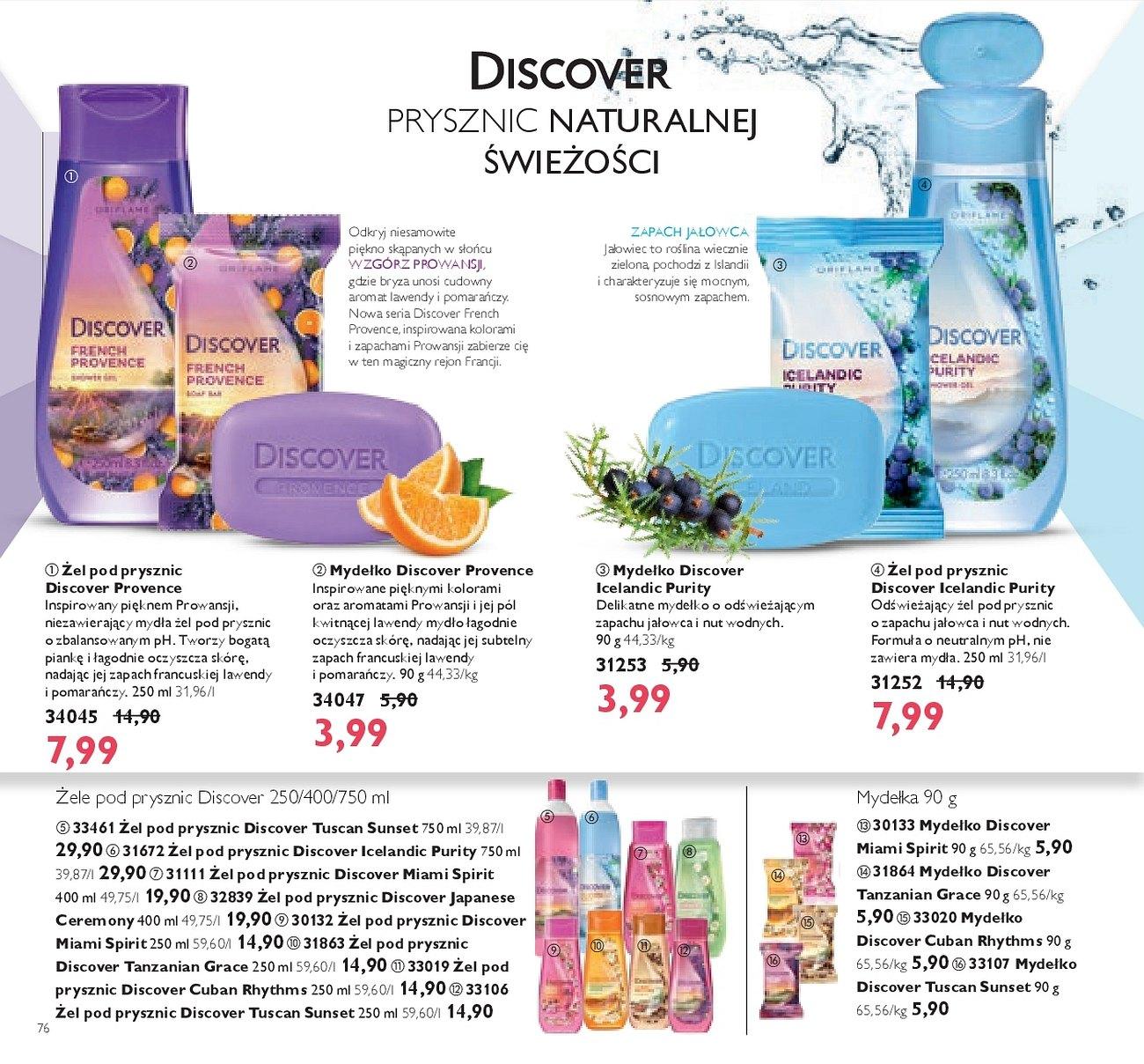 Gazetka promocyjna Oriflame str. 76