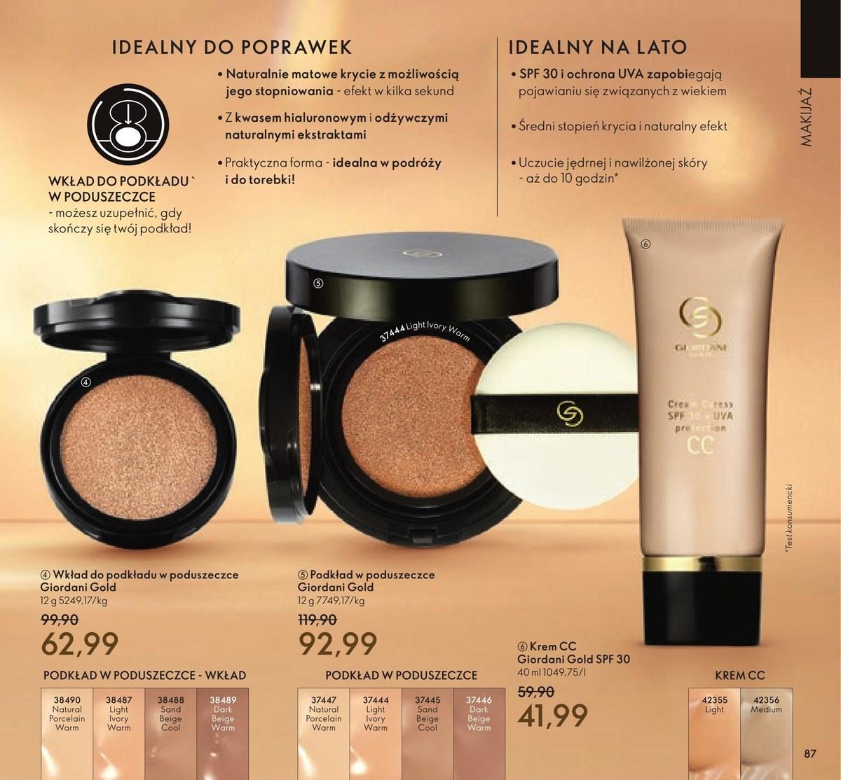 Gazetka promocyjna Oriflame str. 87