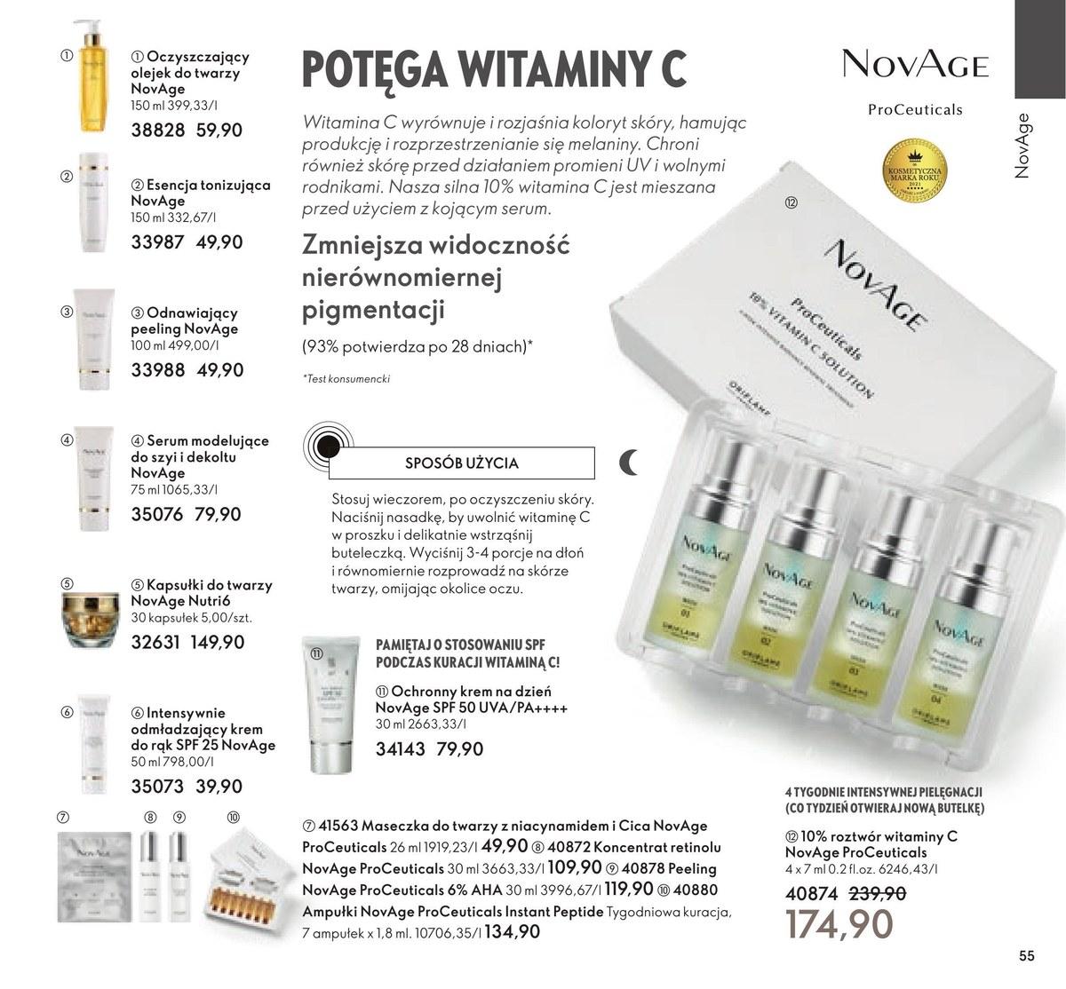 Gazetka promocyjna Oriflame str. 55