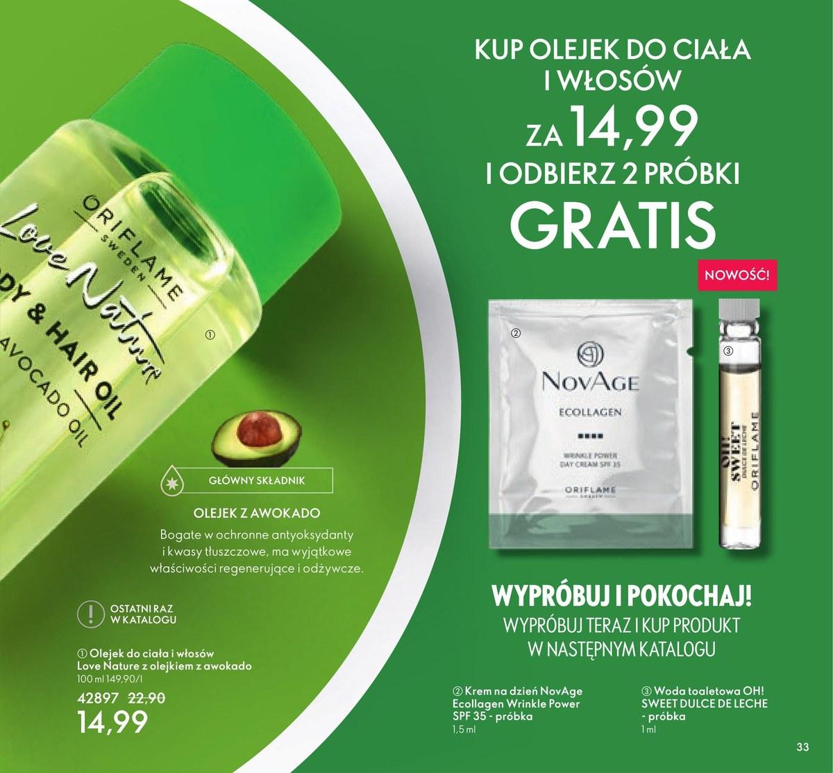 Gazetka promocyjna Oriflame str. 33
