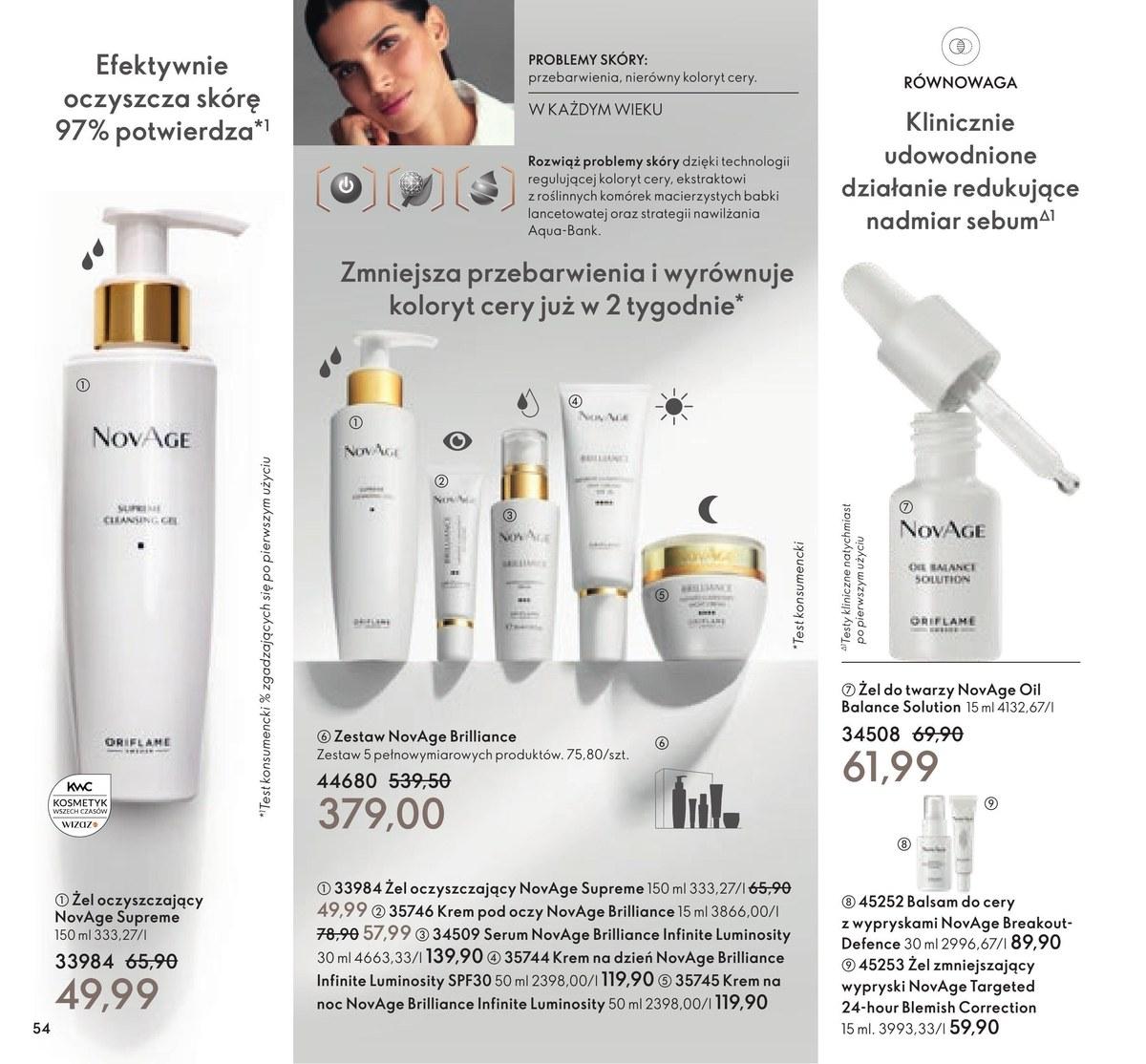 Gazetka promocyjna Oriflame str. 54