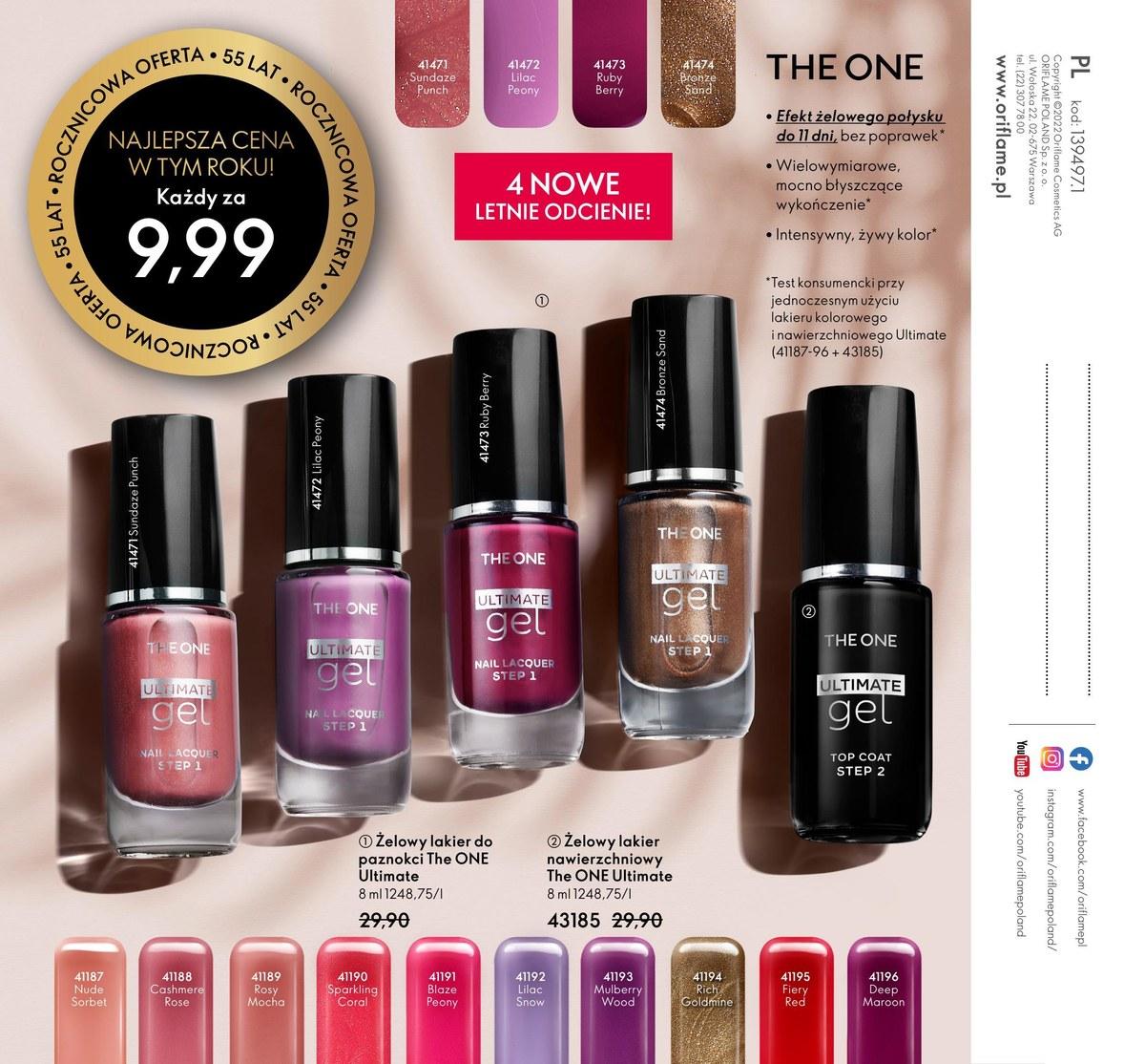 Gazetka promocyjna Oriflame str. 136