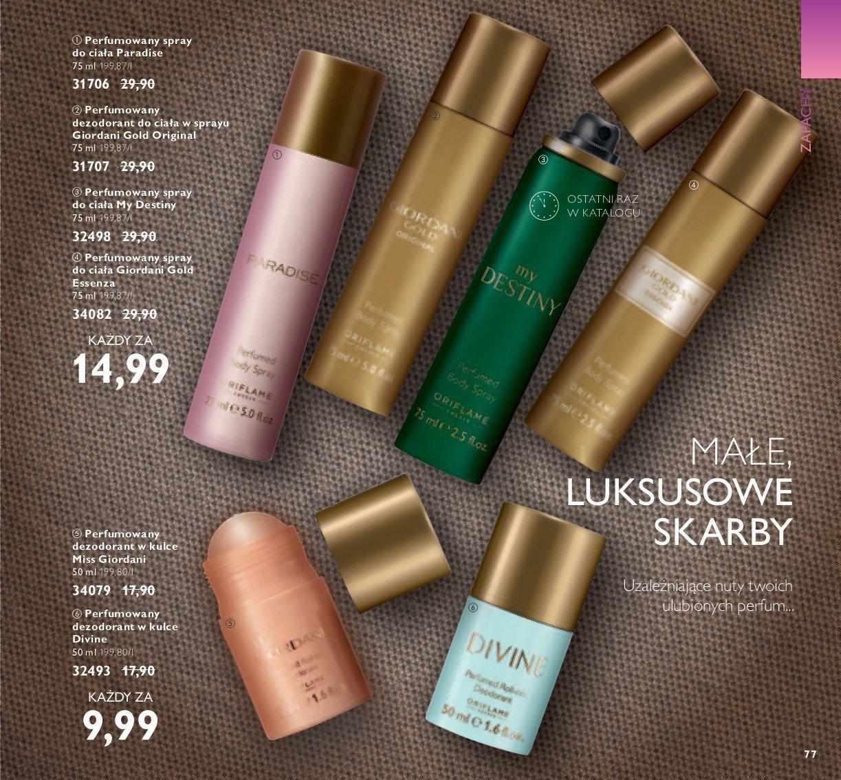 Gazetka promocyjna Oriflame str. 159
