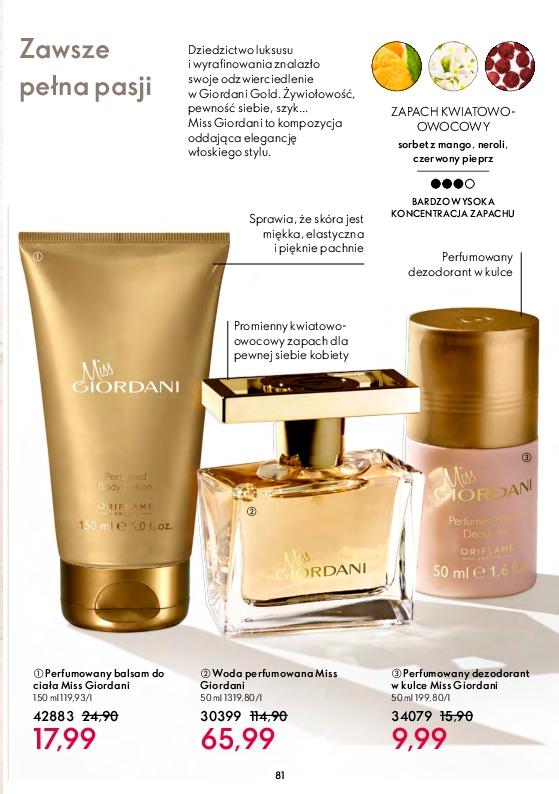 Gazetka promocyjna Oriflame str. 81