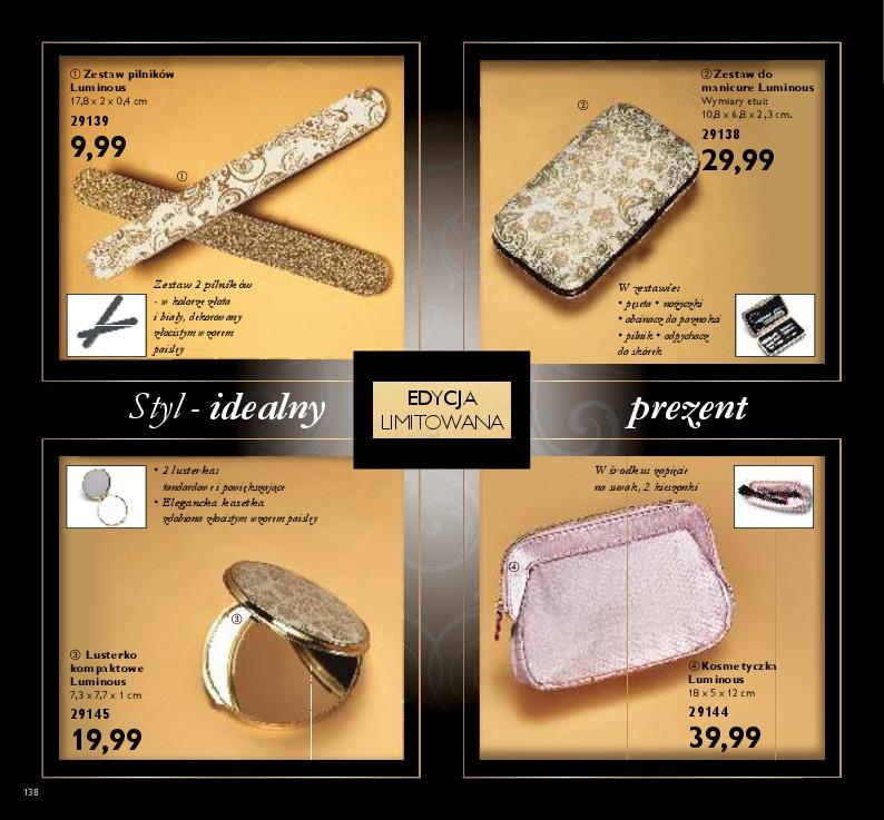 Gazetka promocyjna Oriflame str. 138