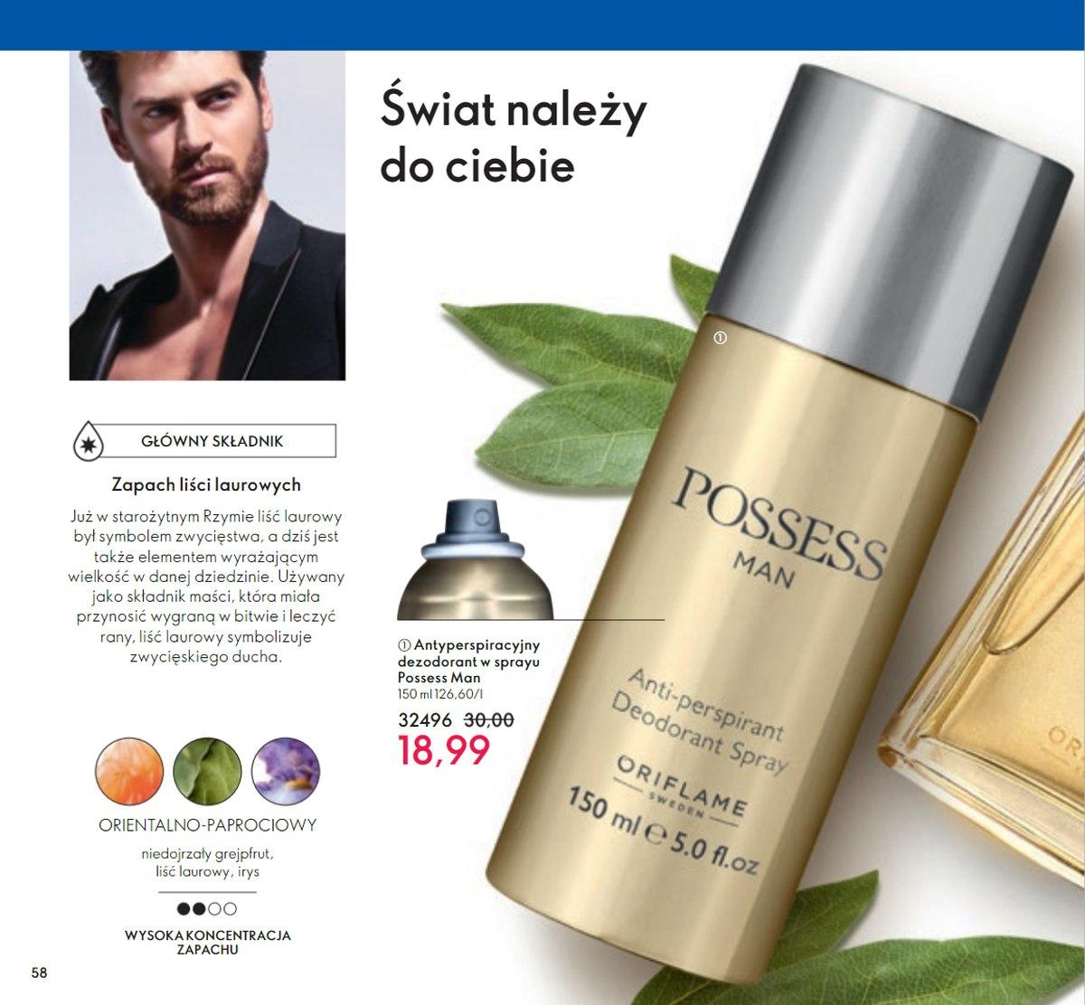 Gazetka promocyjna Oriflame str. 58