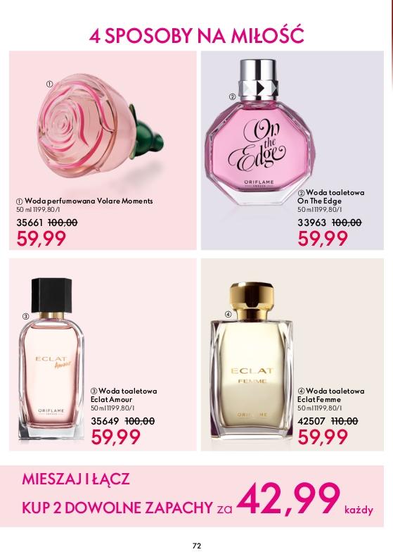 Gazetka promocyjna Oriflame str. 72
