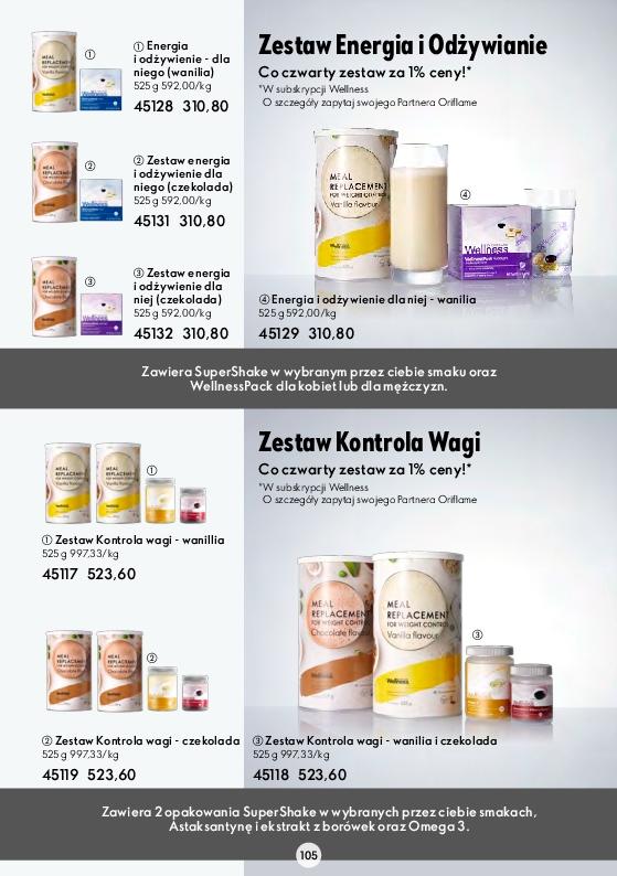 Gazetka promocyjna Oriflame str. 105