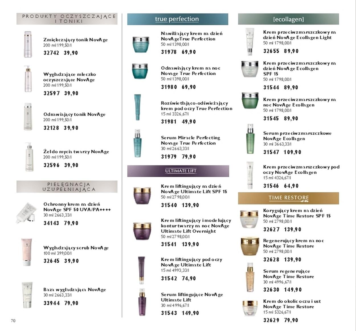 Gazetka promocyjna Oriflame str. 70