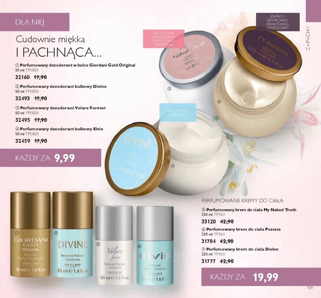 Gazetka promocyjna Oriflame str. 109